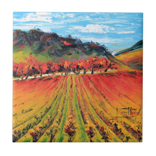Napa Valley by Lisa Elley Tile