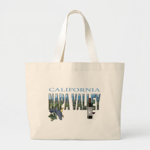 Napa Valley, CA Large Tote Bag