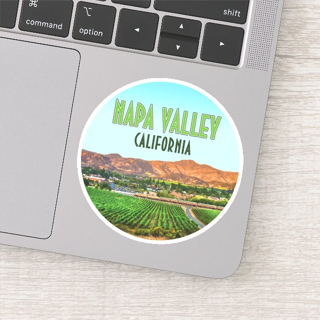 Napa Valley California Vineyard Vintage (Detail)