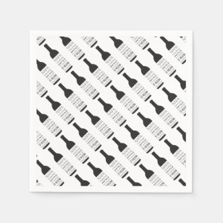 Napa Valley Cities Wine Bottle Party Supplies Napkin