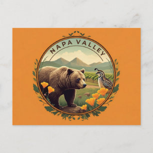 Napa Valley Postcard Event Personalized Invitation