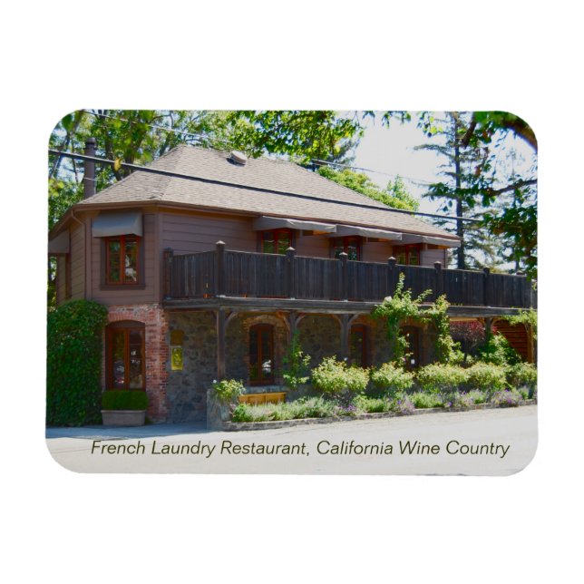 Napa Valley Wine Country Restaurant Magnet (Horizontal)