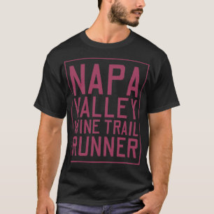Napa Valley Wine Trail Runner California Purple TS T-Shirt