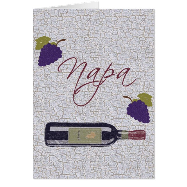 Napa Vintage Wine Bottle (Front)