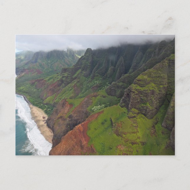 Na'Pali Coast - Kauai, Hawaii Carte postale (Devant)
