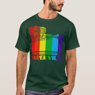 Naperville Pride Naperville LGBT Gift LGBTQ Suppo T-Shirt