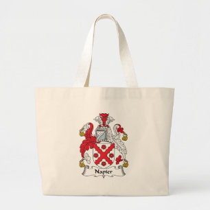 Napier Family Crest Large Tote Bag