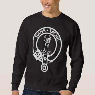 Napier Scottish Family Clan Name Crest Shield Sweatshirt