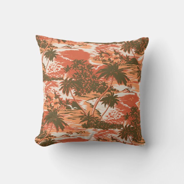 Napili Bay Hawaiian Decorative Pillows (Front)