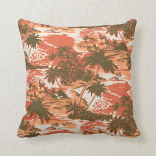 Napili Bay Hawaiian Decorative Pillows