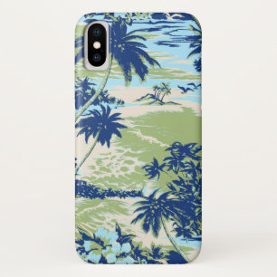 Napili Bay Hawaiian Island Scenic Moss iPhone X Case