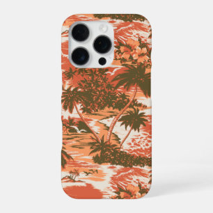 Napili Bay Hawaiian Tropical Orange iPhone 16 Pro Case