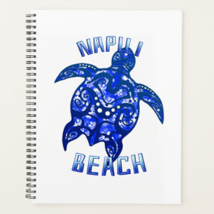 Napili Beach Hawaii Vacation Tribal Turtle Planner