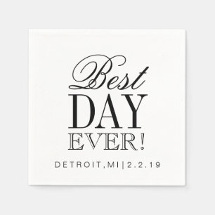 Napkin - Best Day Ever