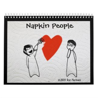 Napkin People Calendar