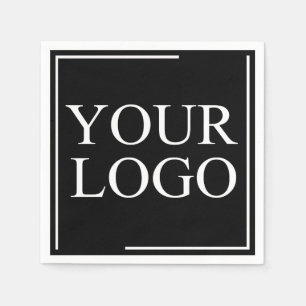 Napkins Custom Cocktail Personalized ADD LOGO