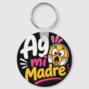 NAPKINS OH MY MOM. Fun design Keychain