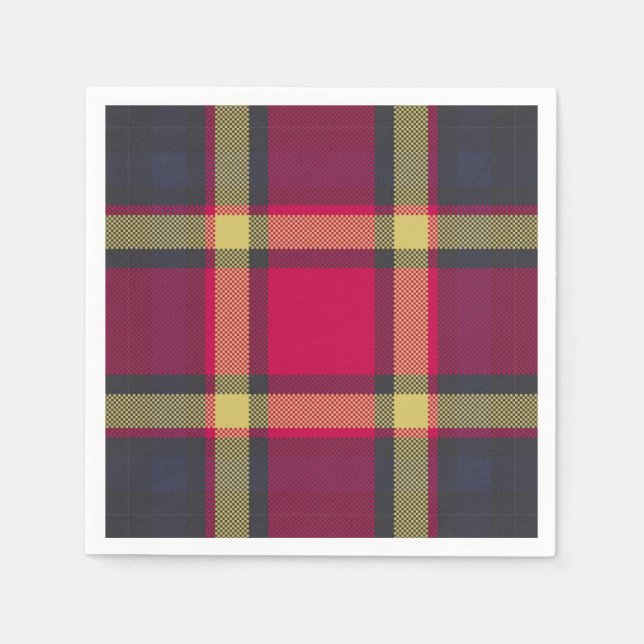 Napkins - Scottish Tartan (Front)