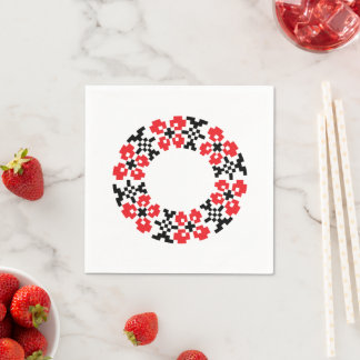 Napkins with Ukrainian design