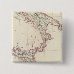 Naples and Sicily 26 2 Inch Square Button