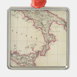 Naples and Sicily 26 Metal Ornament