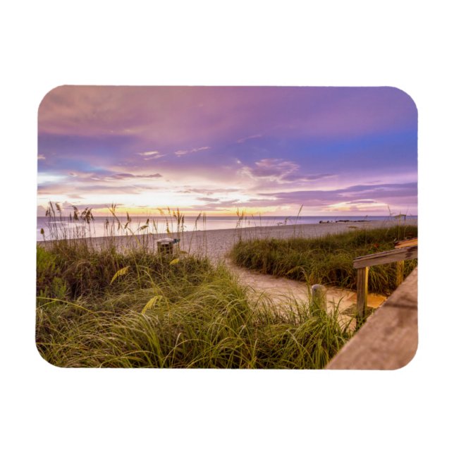 Naples Beach Florida Magnet (Horizontal)
