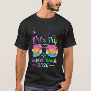 Naples Beach Florida Women Girls Trip 2026 Summer  T-Shirt