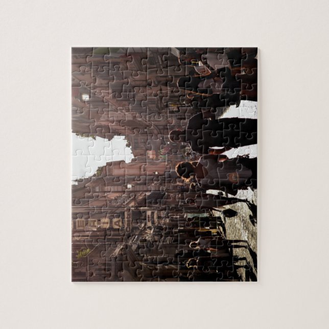Naples Buildings Jigsaw Puzzle (Vertical)