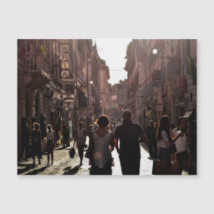 Naples Buildings Magnetic Card
