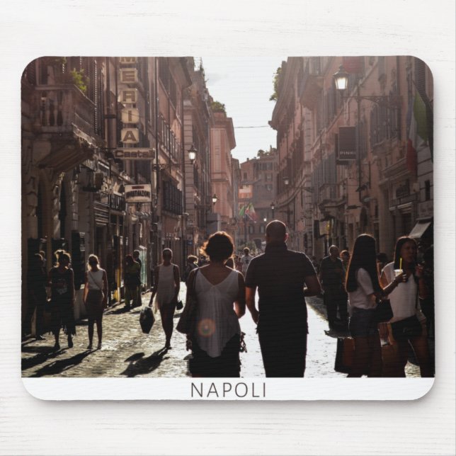 Naples Buildings (Napoli) Mouse Pad (Front)