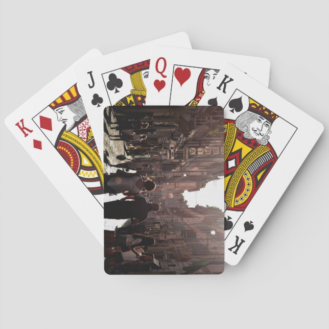 Naples Buildings (Napoli) Playing Cards (Back)