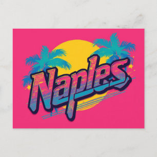 Naples dream postcard