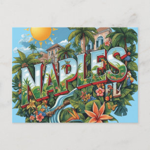 Naples dreaming postcard