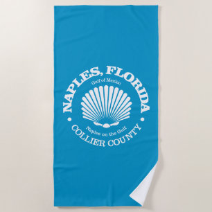 Naples Fl (seashell) Beach Towel