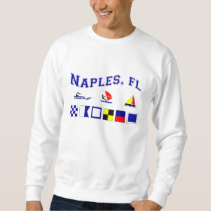 Naples, FL w/ Maritime Flags Sweatshirt