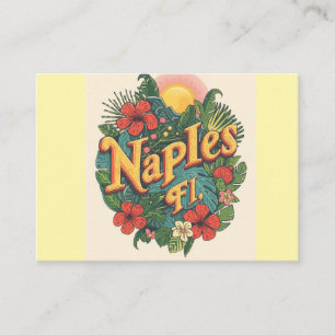 Naples florida dreaming  business card