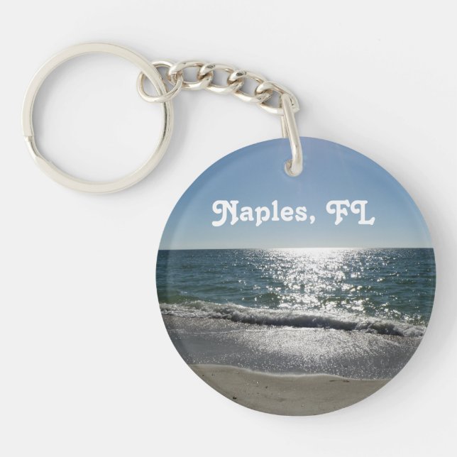 Naples, Florida Keychain (Front)