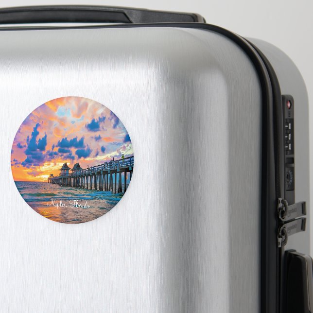 Naples, Florida scenic photograph, Magnet (In Situ (Luggage))