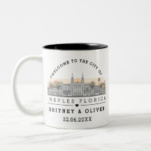 Naples Florida Skyline – Custom Wedding favour
