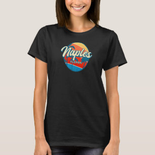 Naples Florida Summer Fl Tropical Neapolitan Beach T-Shirt