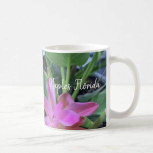 Naples Florida Tropical Flowers Coffee Mug