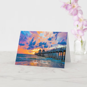 Naples, Floride Carte postale pittoresque