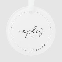Naples Floride FL Travel États-Unis Simple
