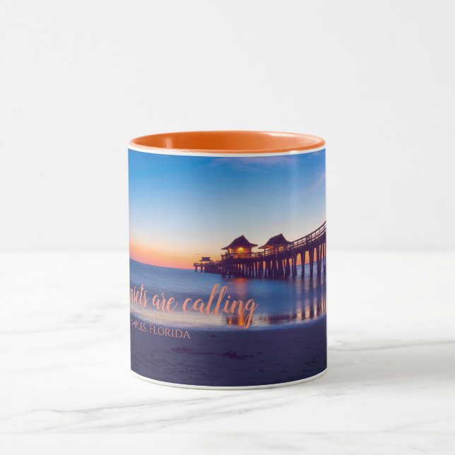 Naples, Floride Sunset Mug (Centre)