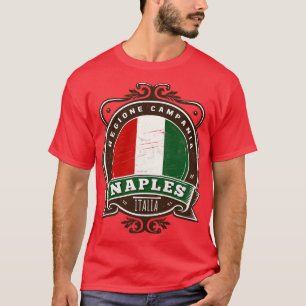 Naples Italia Retro Italian Region Design T-Shirt