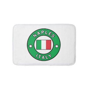 Naples Italy Bath Mat