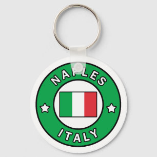 Naples Italy Keychain