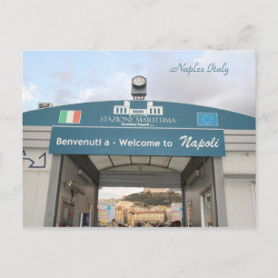 Naples, Italy, Napoli, Photography, postcard
