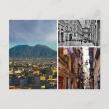Naples Italy Postcard