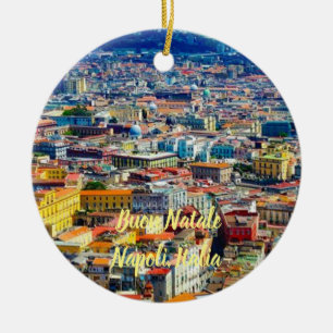 Naples, Italy Scenic Christmas Ornament